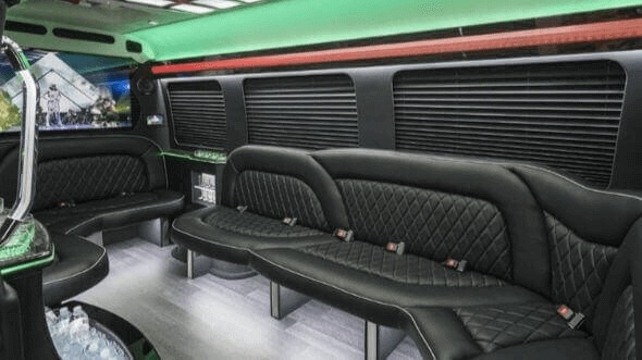 green bay 15 passenger party bus rental